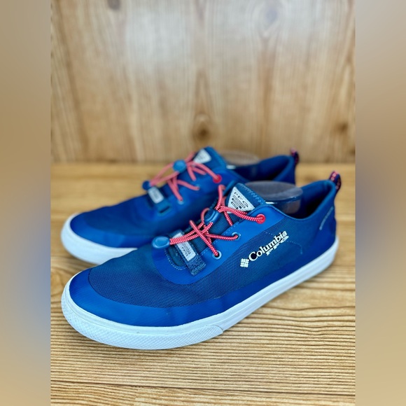 Columbia Other - Men’s Columbia Dorado CVO PFG Blue Red Fishing Boat Shoes Outdoor Sz 11.5 US